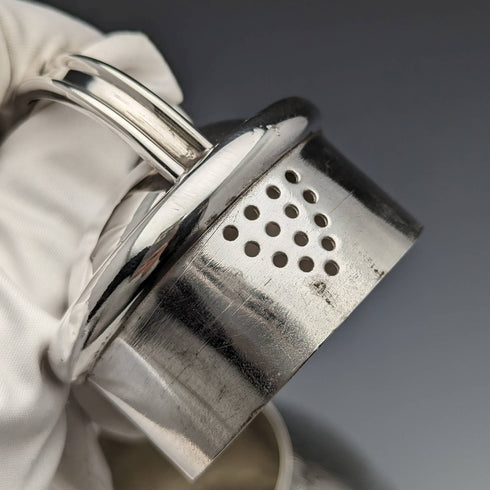 英國復古鍍銀平紋針織水壺